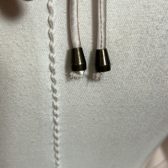 Saints + Secrets Champagne Open Back Ivory Long Sleeve Mini Dress size XS - Picture 12 of 16